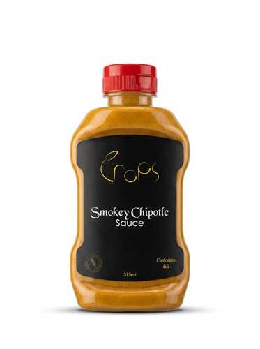Smokey Chipotle Sauce - Serving size 15 ML : Calories 55, Pro 0.1 g , Carb 2.3 g, Sugar 1.7 g&nbsp; Ingredients; BBQ sauce, Chipotle Mayonnaise