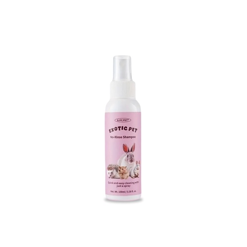 Refresh & Clean Dry Shampoo - Dry Shampoo for Small Pets 🐇🐹
Keep your pet fresh and clean with Exotic Pet No-Rinse Shampoo. Perfect for rabbits, hamsters, hedgehogs, and other small pets that are hard to bathe. Gentle, plant-based formula that is paraben-free, cleans, and refreshes the coat with a pleasant fragrance – all without water.
Features:
Easy to use – cleans without water
Ideal for small pets that are hard to bathe
Paraben-free and safe for pets
Gentle plant-based formula
Long-lasting refreshing scent
Volume: 100 ml
How to use: Spray on the coat, then gently massage with your hand or brush. No rinsing needed.