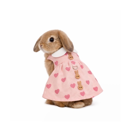 Rabbit Harness & Leash Set - Rabbit Harness & Leash Set


A comfortable and secure harness specially designed for rabbits, allowing safe outdoor walks and supervised activities.
Features a cute wing design that gives your rabbit an adorable look while ensuring balanced pressure and comfort.


Features:



Comfortable and secure design
Adjustable straps for different sizes
Lightweight and pet-friendly material
Soft decorative wing design
Strong safety buckle
Includes durable leash for easy control





Suitable for rabbits and small pets