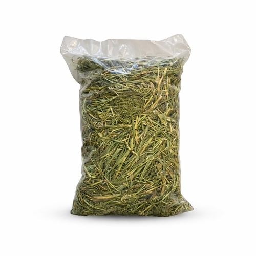 Timothy hay - Natural Timothy Hay for Adult Pets




High-quality timothy hay considered the essential primary food for herbivorous animals.
Rich in natural fiber that supports digestive health and helps maintain balanced daily nutrition.


Characterized by containing more leaves than stems, making it easier to eat and providing better nutritional value.








Nutritional Analysis




• Fiber: 32 – 34%
• Protein: 8 – 11%
• Calcium: 0.4 – 0.6%








Feeding Instructions




Provide continuously throughout the day (24 hours).
Represents approximately 80% of the pet’s main daily diet.








Benefits




• Helps naturally wear down teeth
• Supports digestive system health
• Reduces risk of stomach blockage
• Promotes healthy digestion
• Maintains overall activity and wellbeing








Suitable For




Rabbits • Guinea Pigs • Chinchillas • Hamsters








Approximate Weight




500 gm