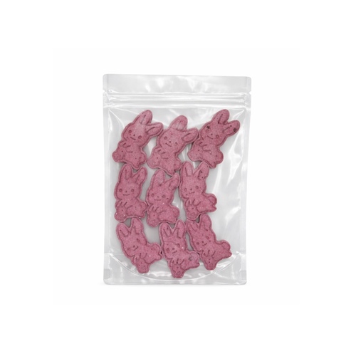 rabbit treats berry - Blueberry and Cranberry Treats in the shape of a rabbit!
All watches come in a large number of 9 pieces
Suitable for rabbits, hamsters and guinea pigs
Members:
Flour towels, cranberries, blueberries, a little strawberry for flavour
Important note:
These are safe for rabbits, but they are high in sugar due to the vegetables, so small amounts should be given and should not be given daily. Rabbits under 3 months should not be given the treat.
Treats should be given in moderation.
Have rabbits with sensitive stomachs,
So new Nigerian orders should be given in small amounts.
Find out using it within 4-5 months.