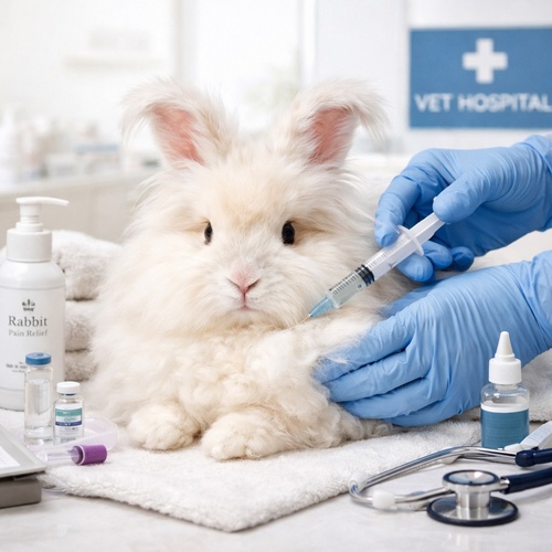 therapeutic hotel - We offer a therapeutic boarding service for rabbits for one week, which includes: 

A suitable and sanitized cage to ensure the rabbit’s comfort and safety.
Daily topical medications and injections for the treatment of mange and mites (dosages are determined according to the rabbit’s age and health condition).
Daily feeding: includes hay, pellets, and a variety of vegetables for adult rabbits.

Note: If your rabbit prefers a specific type of food, it is recommended to bring it along.

 
 
 Boarding Conditions: 
 

Rabbits must be brought in a transport box or small cage.
Adherence to the agreed-upon pickup date is required.
If the rabbit is not picked up on time, an extra day fee will be charged.

 
 
 Important Notes: 
 

All treated rabbits can be viewed in our Treatment gallery on our account.
All treatments are performed by our experienced team.
Rabbits’ safety is our priority, but the team is not responsible for unforeseen events that may occur during the treatment period. Full care and attention will be provided.
The duration of therapeutic boarding depends on the rabbit’s condition and health. Starting price is 30 KD, and if the rabbit requires additional time, we will contact you to extend the boarding period.