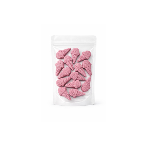 Pink Ice Cream Treats - A healthy and delicious treat for rabbits in a unique ice cream shape 🐰🍦
Carefully made from natural ingredients to be a fun and safe reward for your pet.


Ingredients:
Strawberry + Beetroot + Oats


Weight:
60 g
15 pieces


Important Note:
These treats are safe, but they contain a relatively high amount of natural sugars due to the fresh fruits used.
Therefore, they should be given in small quantities and not on a daily basis.


Not suitable for rabbits under 3 months old.


New foods should always be introduced gradually and in small amounts.


Recommended to use within 4–5 months
