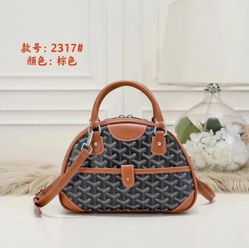 GOYARD BAG-BROWN