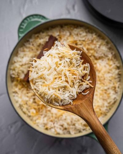 Lokmat Beit - Vermicelli rice - Roasted vermicelli cooked with white  Rice