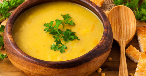 Yellow lentils soup - Yellow lentils soup