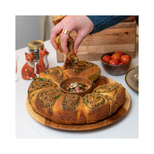 La Pate - Zaatar Babka with labneh sauce - Serves 8 persons