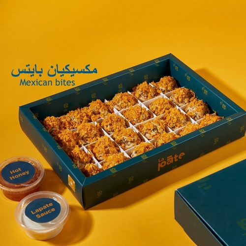 Mexi bites with jalapeño and sauce 42 pieces