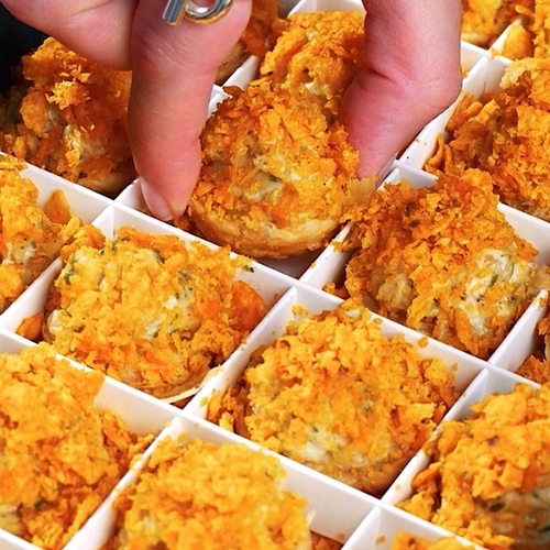 Mexican bities & dynamite chicken