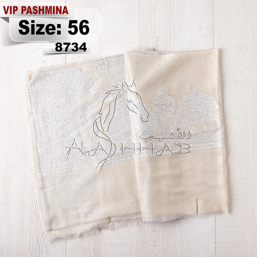 VIP-8734-56 - VIP,Pashmina,kashmiri,orginal,hand made embroidered,one size of this shawl are avilable.