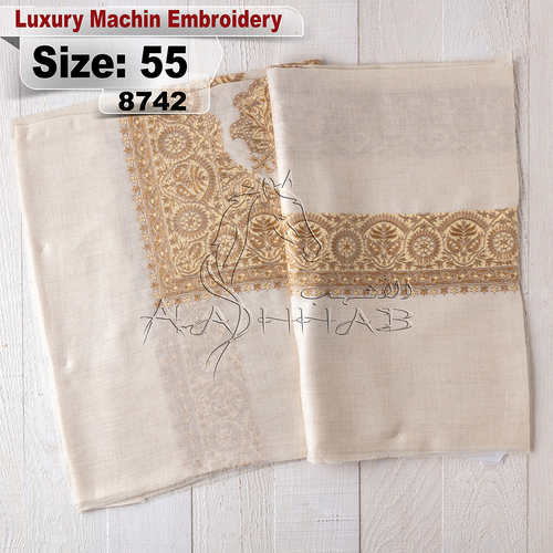 Machin-8742-55 - LUXURY embriodery machin,Pashmina,kashmiri,orginal,machin embroidered,one size avilable.