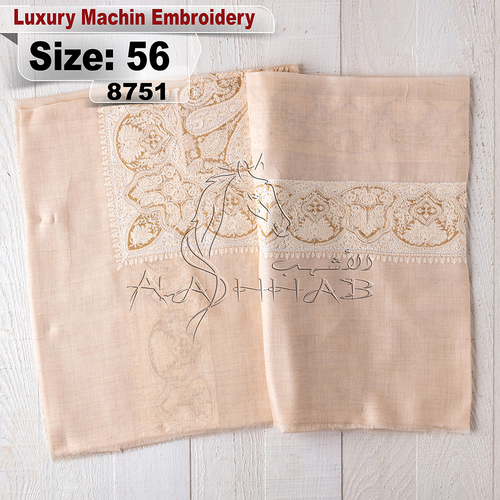 Machin-8751-56 - LUXURY embriodery machin,Pashmina,kashmiri,orginal,machin embroidered,one size avilable.