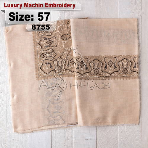 Machin-8755-57 - LUXURY embriodery machin,Pashmina,kashmiri,orginal,machin embroidered,one size avilable.