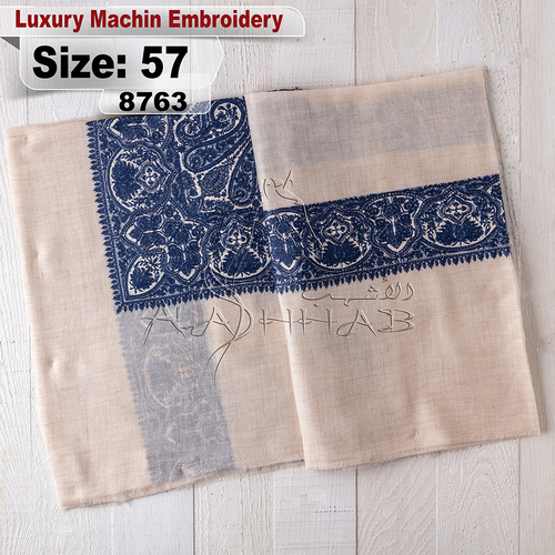 Machin-8763-57 - LUXURY embriodery machin,Pashmina,kashmiri,orginal,machin embroidered,one size avilable.