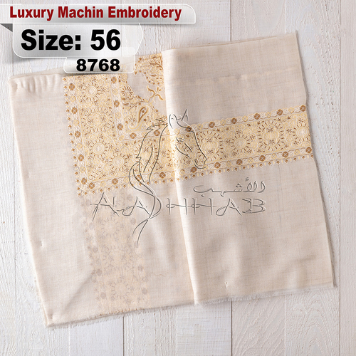 Machin-8768-56 - LUXURY embriodery machin,Pashmina,kashmiri,orginal,machin embroidered,one size avilable.