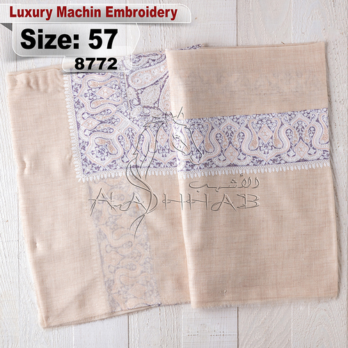 Machin-8772-57 - LUXURY embriodery machin,Pashmina,kashmiri,orginal,machin embroidered,one size avilable.