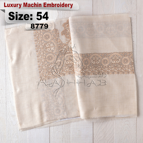 Machin-8779-54 - LUXURY embriodery machin,Pashmina,kashmiri,orginal,machin embroidered,one size avilable.