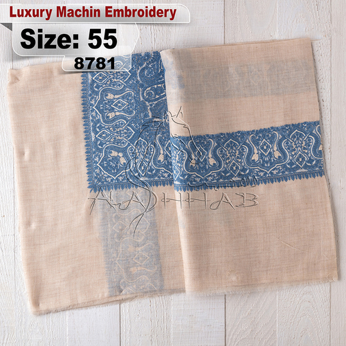 Machin-8781-55 - LUXURY embriodery machin,Pashmina,kashmiri,orginal,machin embroidered,one size avilable.