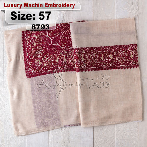 Machin-8793-57 - LUXURY embriodery machin,Pashmina,kashmiri,orginal,machin embroidered,one size avilable.