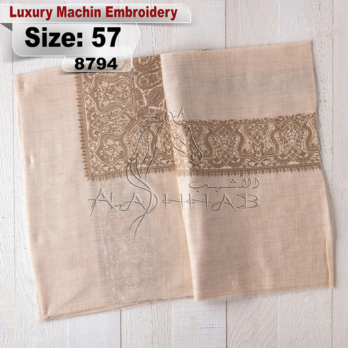 Machin-8794-57 - LUXURY embriodery machin,Pashmina,kashmiri,orginal,machin embroidered,one size avilable.