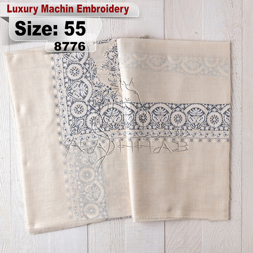 Machin-8776-55 - LUXURY embriodery machin,Pashmina,kashmiri,orginal,machin embroidered,one size avilable.