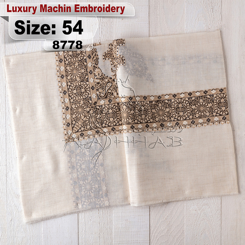 Machin-8778-54 - LUXURY embriodery machin,Pashmina,kashmiri,orginal,machin embroidered,one size avilable.