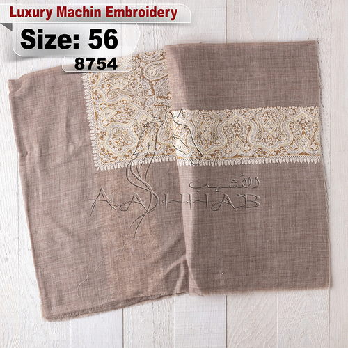 Machin-8754-56 - LUXURY embriodery machin,Pashmina,kashmiri,orginal,machin embroidered,one size avilable.