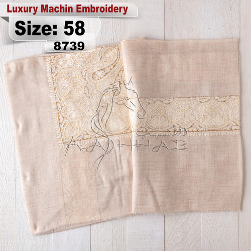 Machin-8739-58 - LUXURY embriodery machin,Pashmina,kashmiri,orginal,machin embroidered,one size avilable.