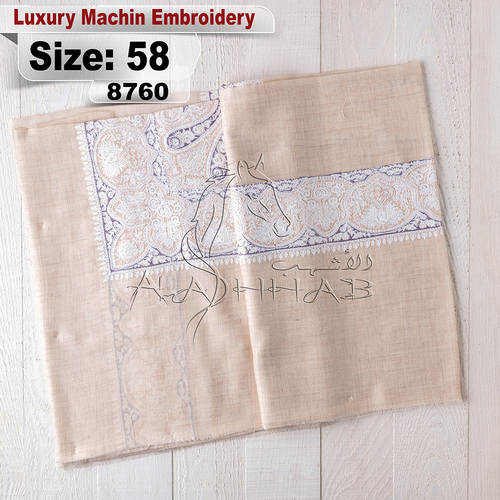 Machin-8760-58 - LUXURY embriodery machin,Pashmina,kashmiri,orginal,machin embroidered,one size avilable.