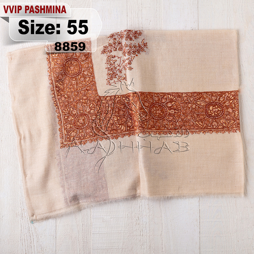 VVIP-8859-55 - VVIP,Pashmina,kashmiri,orginal,hand made embroidered,one size of this shawl are avilable.