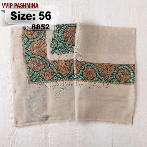 VVIP-8852-56 - VVIP,Pashmina,kashmiri,orginal,hand made embroidered,one size of this shawl are avilable.