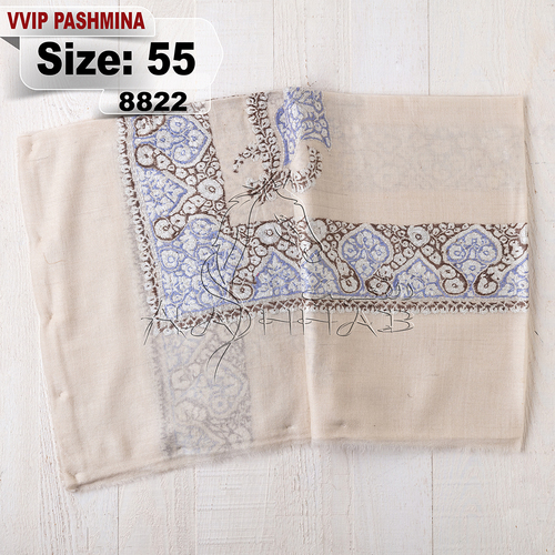 VVIP-8822-55 - VVIP,Pashmina,kashmiri,orginal,hand made embroidered,one size of this shawl are avilable.