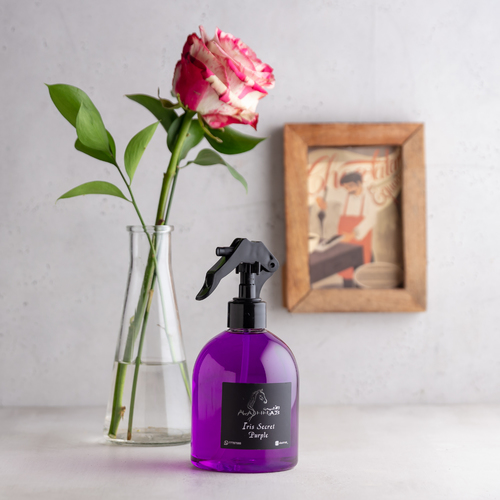 مرش Iris Secret-Purple - A mixture of vanilla, sweet , amber to add to the scent of your car, office or home a distinctive and fragrant scent.