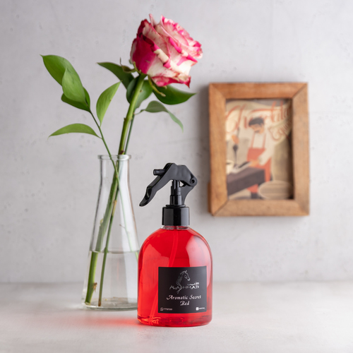 مرش Aromatic Secret-Red - A mixture of sandalwood, oud, patchouli and some of the secret touches of ALASHHAB to add to the scent of your car, office or home a distinctive and fragrant scent.