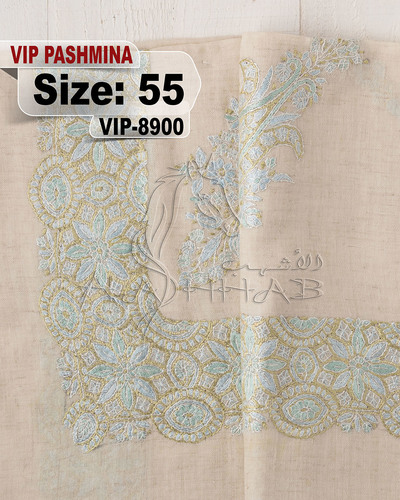 VIP-8900-55 - VIP,Pashmina,kashmiri,orginal,hand made embroidered,one size of this shawl are avilable.