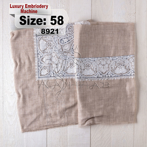 Machin-8921-58 - LUXURY embriodery machin,Pashmina,kashmiri,orginal,machin embroidered,one size avilable.