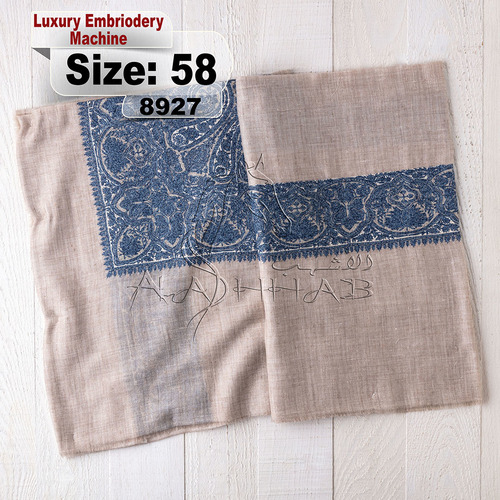 Machin-8927-58 - LUXURY embriodery machin,Pashmina,kashmiri,orginal,machin embroidered,one size avilable.