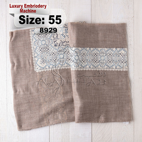 Machin-8929-55 - LUXURY embriodery machin,Pashmina,kashmiri,orginal,machin embroidered,one size avilable.