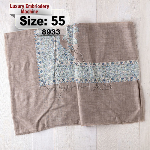 Machin-8933-55 - LUXURY embriodery machin,Pashmina,kashmiri,orginal,machin embroidered,one size avilable.
