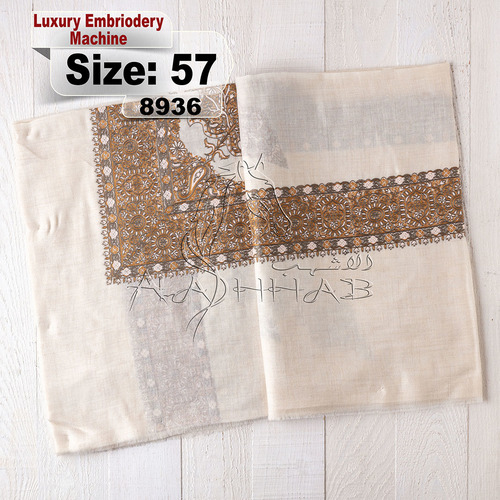 Machin-8936-57 - LUXURY embriodery machin,Pashmina,kashmiri,orginal,machin embroidered,one size avilable.