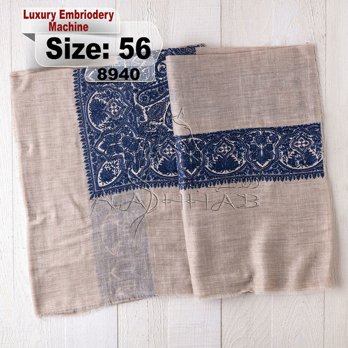 Machin-8940-56 - LUXURY embriodery machin,Pashmina,kashmiri,orginal,machin embroidered,one size avilable.