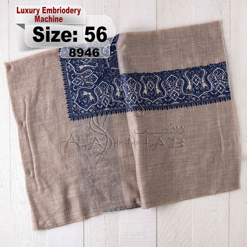 Machin-8946-56 - LUXURY embriodery machin,Pashmina,kashmiri,orginal,machin embroidered,one size avilable.