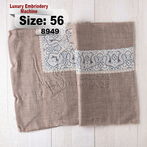 Machin-8949-56 - LUXURY embriodery machin,Pashmina,kashmiri,orginal,machin embroidered,one size avilable.