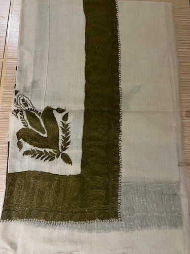 Classic-10142-55.50 - Classic,Pashmina,kashmiri,orginal,hand made embroidered,one size of this shawl are avilable.