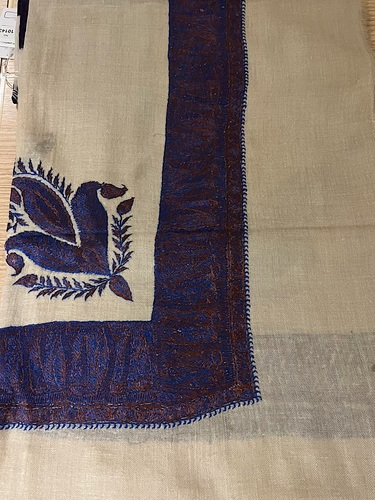 Classic-10134-54 - Classic,Pashmina,kashmiri,orginal,hand made embroidered,one size of this shawl are avilable.