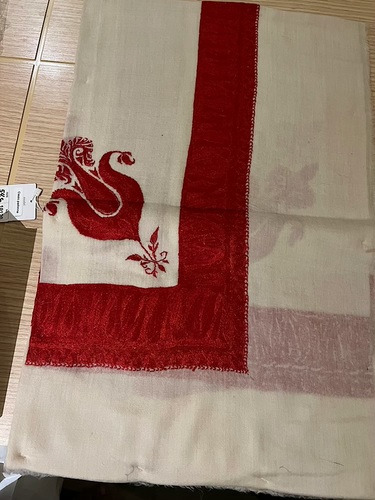 Classic-10120-54 - Classic,Pashmina,kashmiri,orginal,hand made embroidered,one size of this shawl are avilable.