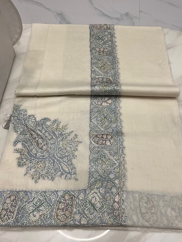 full-6776-58 - Full turma,kashmiri,orginal,hand made embroidered,one size of this shawl are avilable.