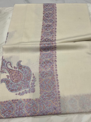 full-6680-59 - Full turma,kashmiri,orginal,hand made embroidered,one size of this shawl are avilable.