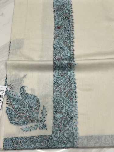 full-6756-60 - Full turma,kashmiri,orginal,hand made embroidered,one size of this shawl are avilable.