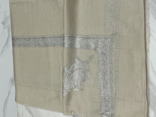 VIP-6691-55 - VIP,Pashmina,kashmiri,orginal,hand made embroidered,one size of this shawl are avilable.